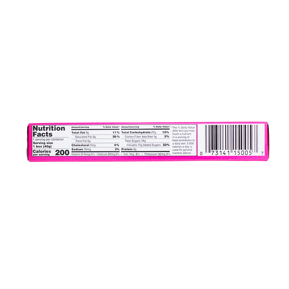 Pocky Sticks Strawberry 40g (Indonesia) - 10 Pack   Nutrition Facts Ingredients