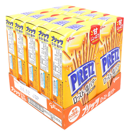 Glico Pretz Salted Butter (Japan) 62g - 10 Pack