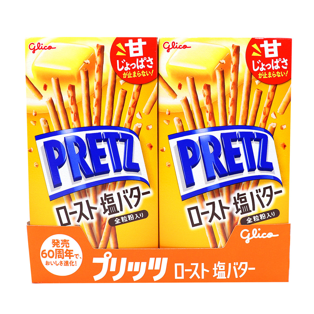 Glico Pretz Salted Butter (Japan) 62g - 10 Pack