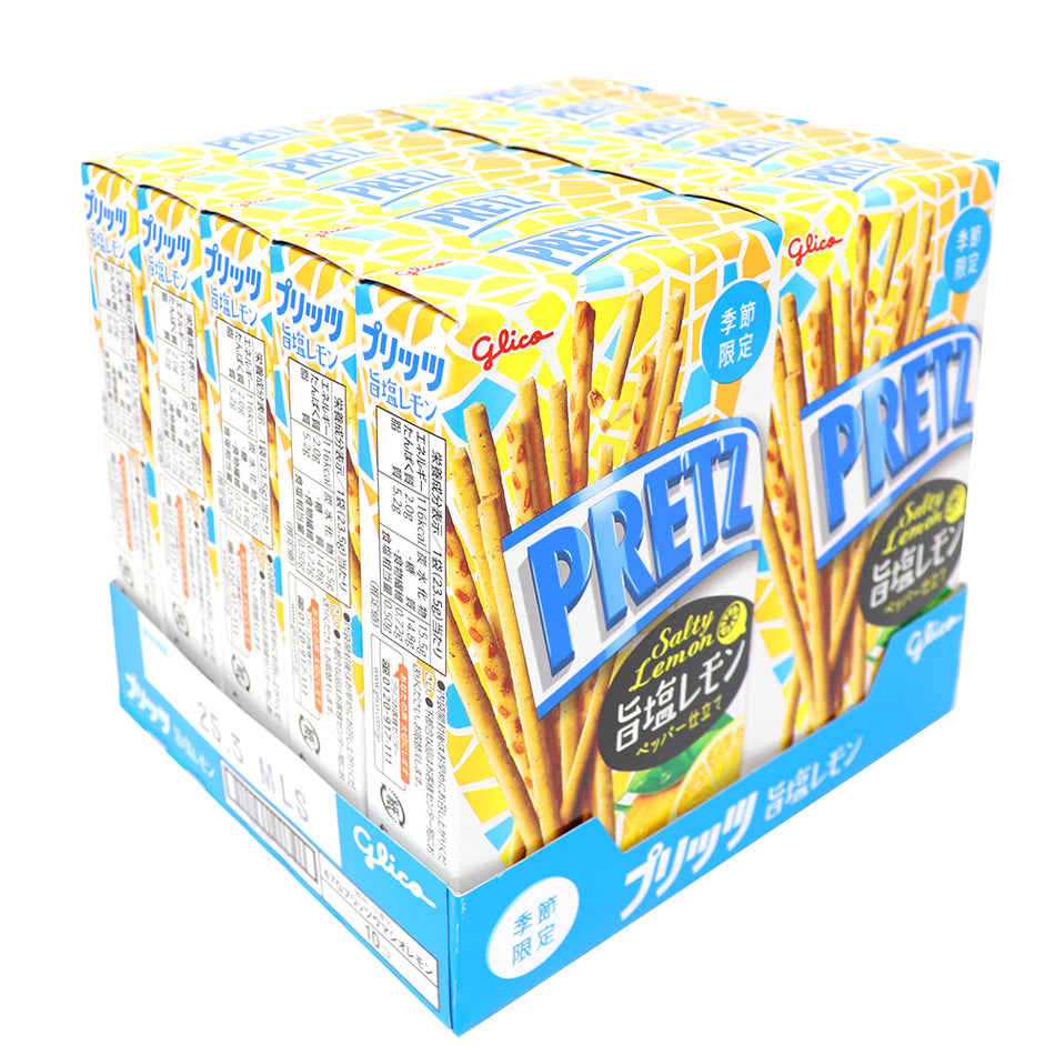 Glico Pretz Salty Lemon (Japan) 62g - 10 Pack