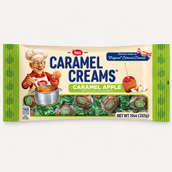 Goetze's Caramel Apple Caramel Creams 10oz - 12 Pack