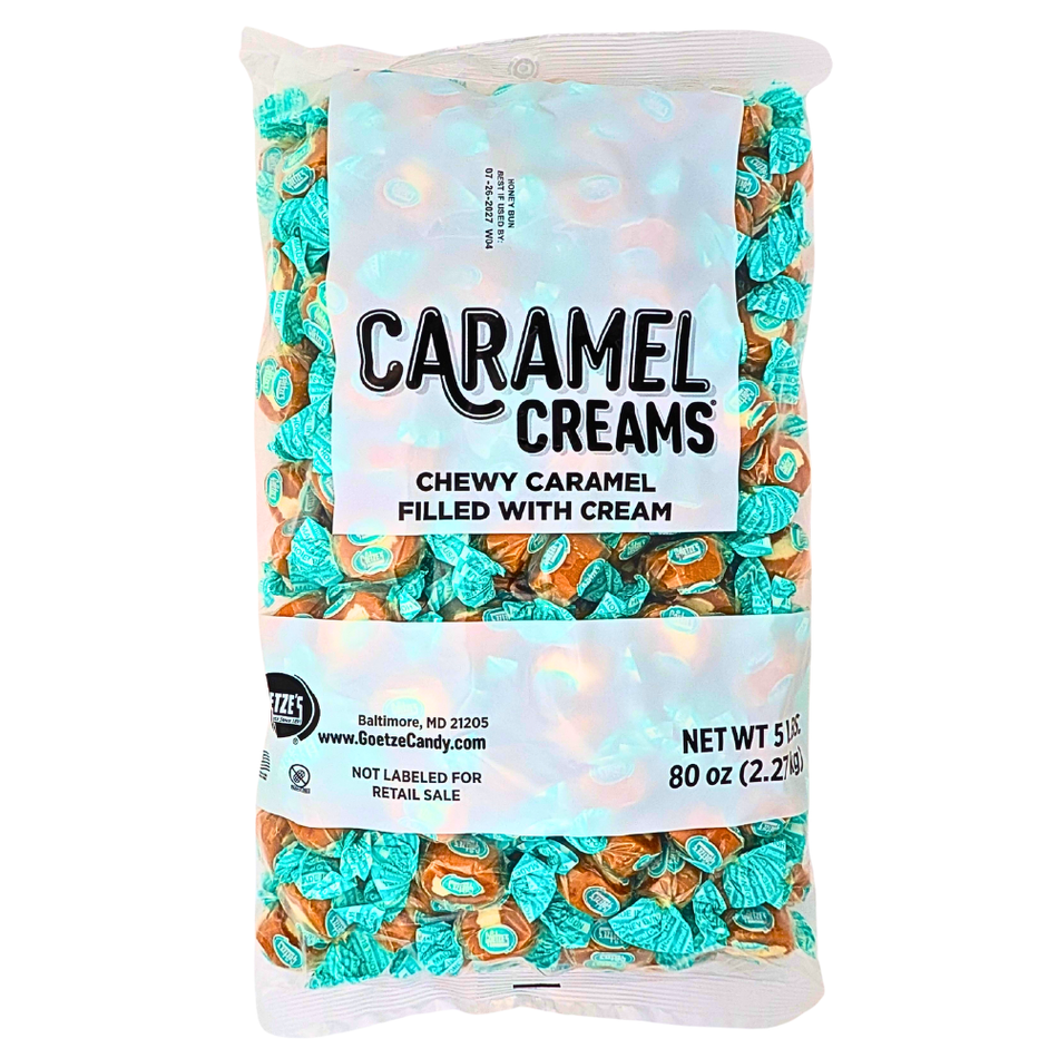 Goetze's Honey Bun Caramel Creams Bulk 5lb - 1 Bag
