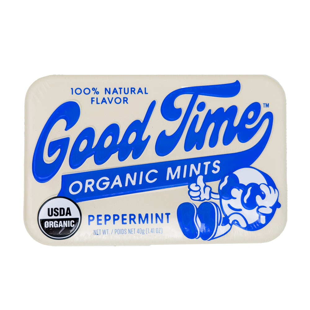 Good Time Organic Peppermint Mints - 6 Pack