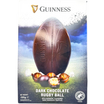 Guinness Rugby Ball Egg Dark Chocolate 196g (UK) - 1 Bar