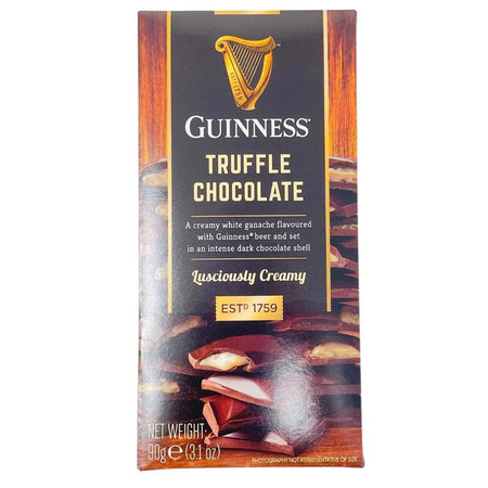 Christmas Guinness Truffle Chocolate Bar UK 90g - 15 Pack