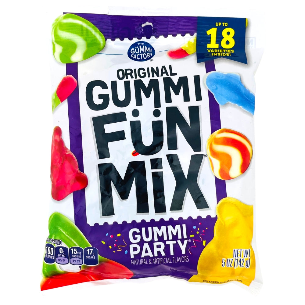 Gummi Fun Mix Gummi Party 5oz - 12 Pack - Gummies