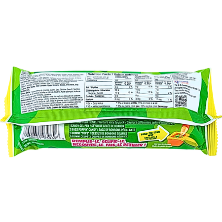 Gummi Popz Citrus Sour 52g - 12 pack