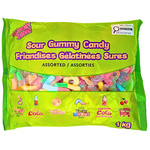 Gummy Zone Assorted Sour Gummies 1kg - 1 Pack