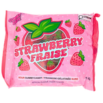 Gummy Zone Sour Strawberry 1kg - 1 Pack