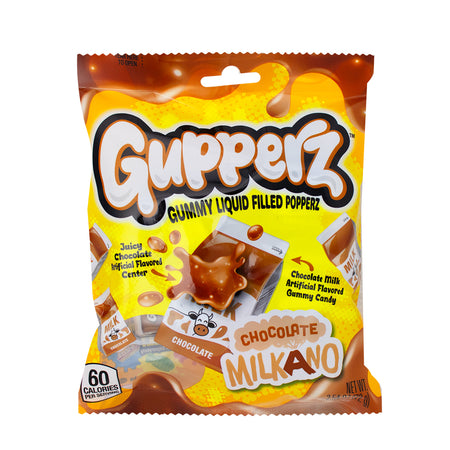 Gupperz Chocolate Milkano Gummies 2.54oz - 12 Pack