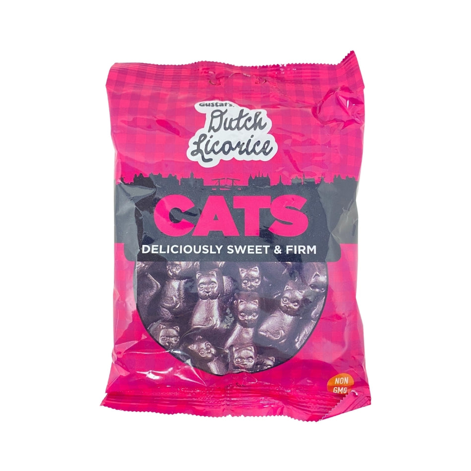 Gustaf's Licorice Cats 5.29oz - 12 Pack