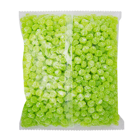 Gustaf's Sour Apple Buttons 2kg - 1 Bag - Bulk Candy