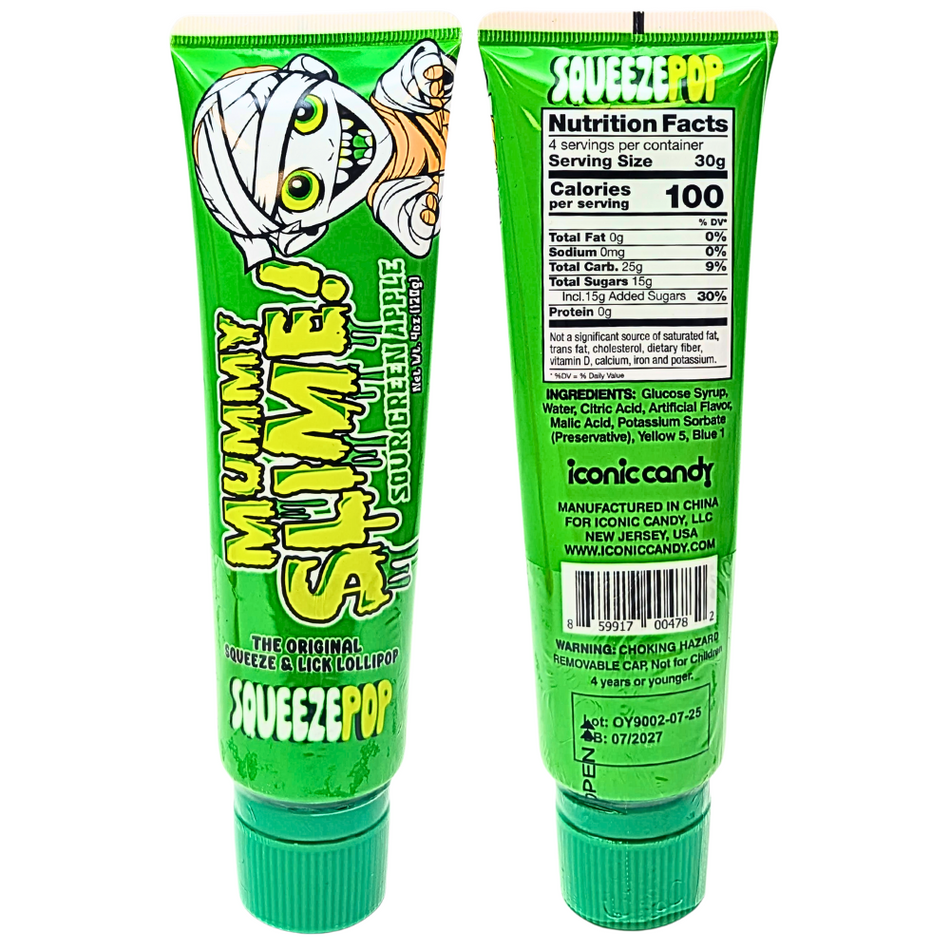 Halloween Squeeze Pop 4oz - 12 Pack