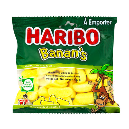 Haribo Bananas 120g - 30 Pack