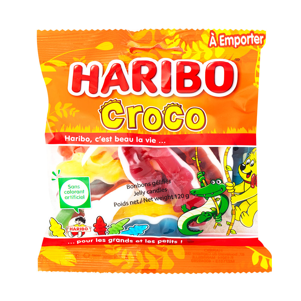 Haribo Croco Gummi Candy 120g - 30 Pack