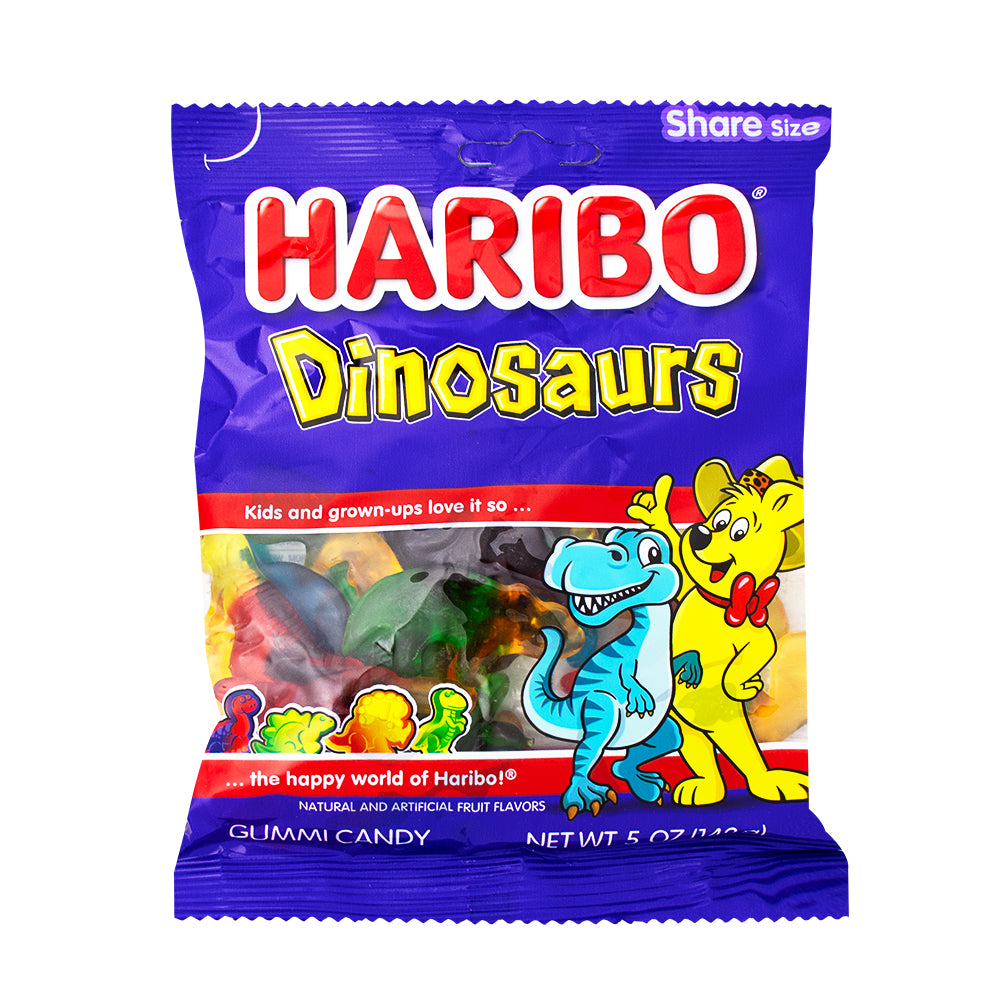 Haribo Dinosaurs Gummi Candy - 12 Pack