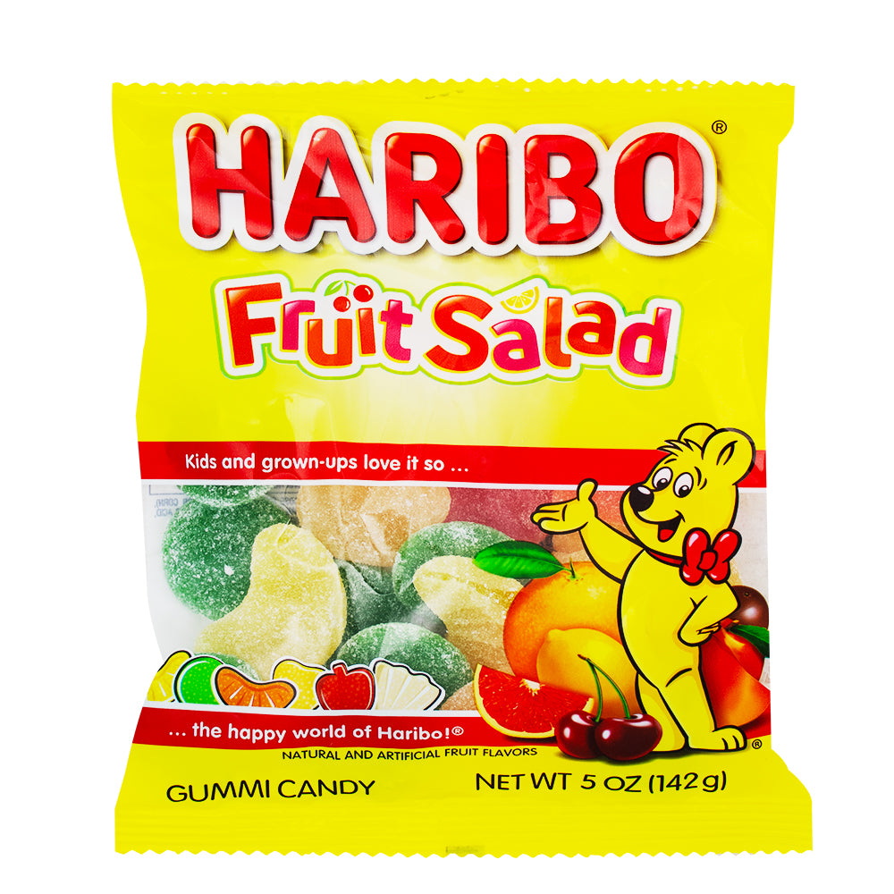 Haribo Fruit Salad Gummi Candy - 12 Pack