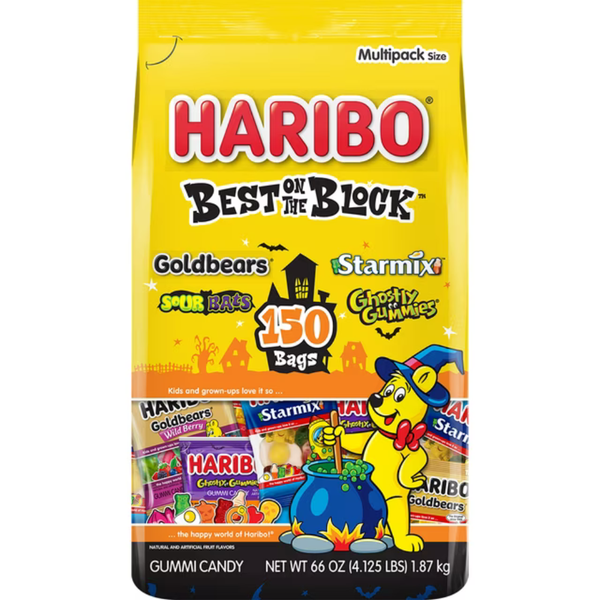 Haribo Halloween Best on the Block 64.7oz - 1 Bag