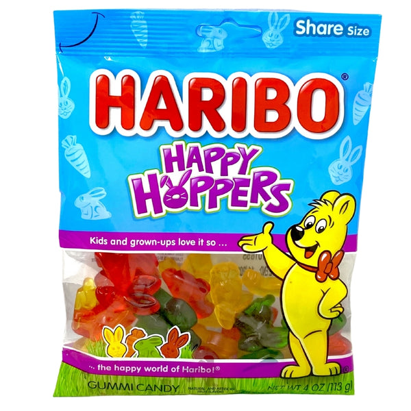 Haribo Happy Hoppers 4oz - 12 Pack