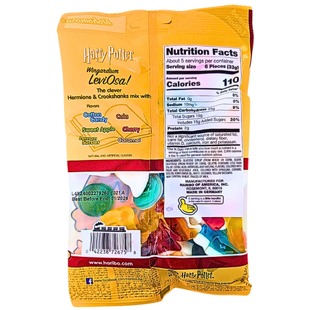 Haribo Harry Potter Hermione 6.3oz - 10 Pack