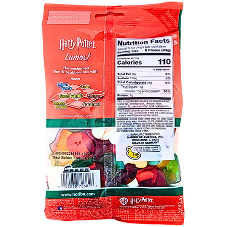 Haribo Harry Potter Ron 6.3oz - 10 Pack