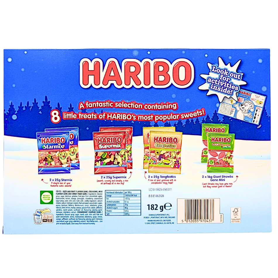 Haribo Holiday Gift Box 182g - 8 Box