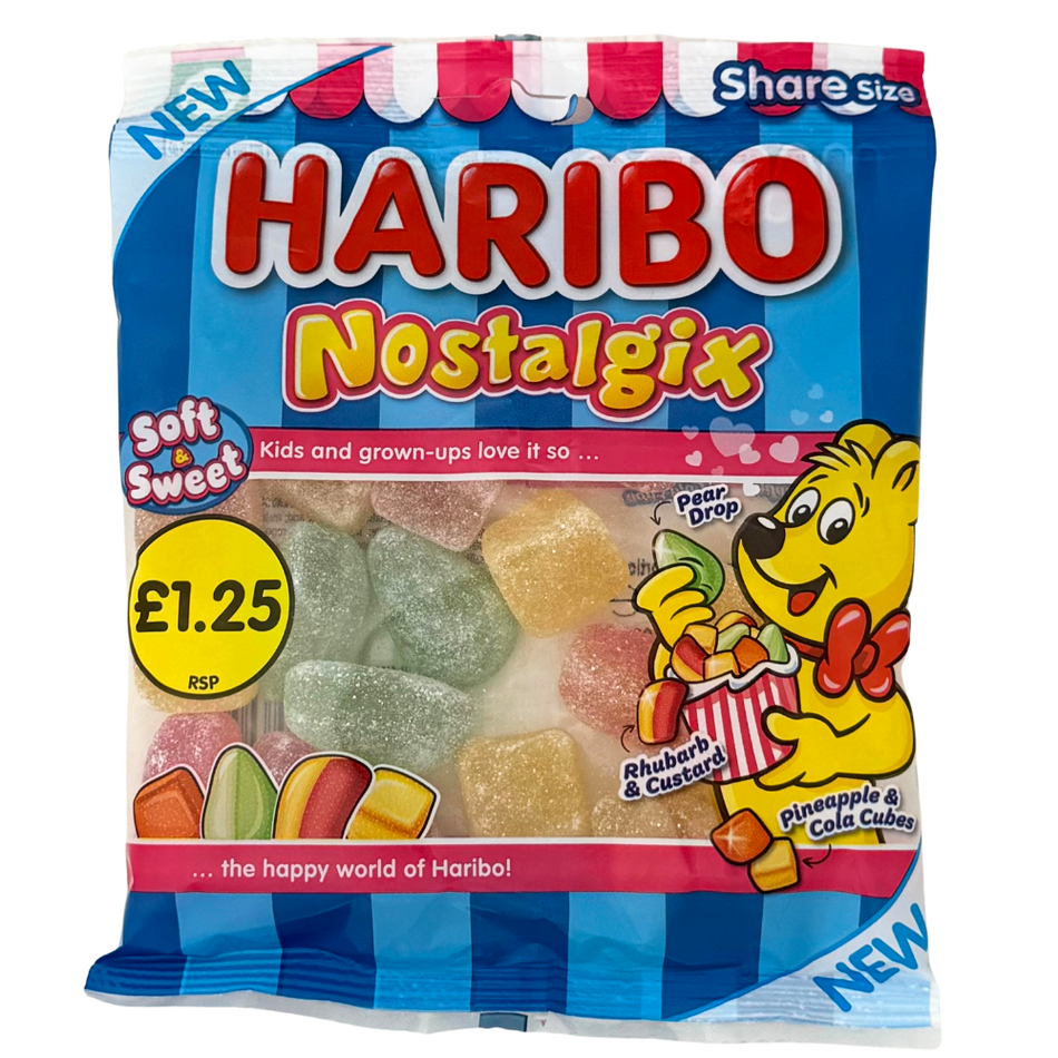 Haribo Nostalgix 140g (UK) - 12 Pack