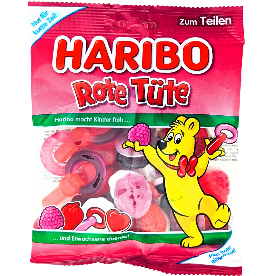 Haribo Rote Tute 175g (Germany) - 12 Pack