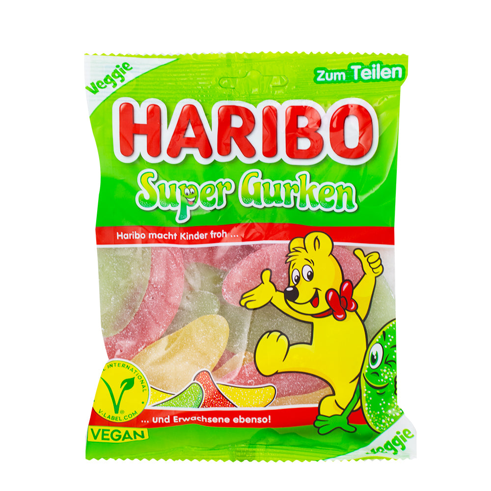 Haribo Super Gurken (Pickles) Candy 175g - 12 Pack