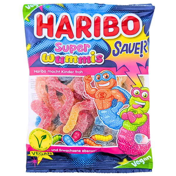Haribo Super Wummis 175g (Germany) - 14 Pack