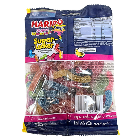 Haribo Super Wummis 205g (Germany) - 14 Pack