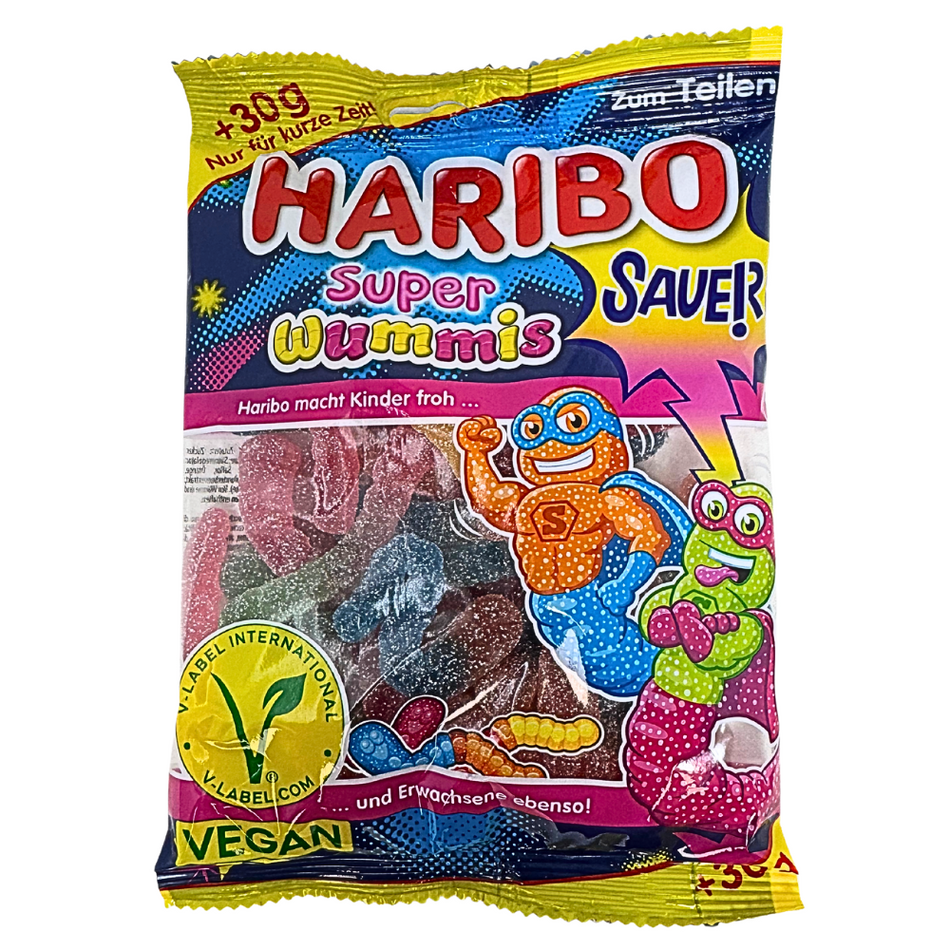 Haribo Super Wummis 205g (Germany) - 14 Pack