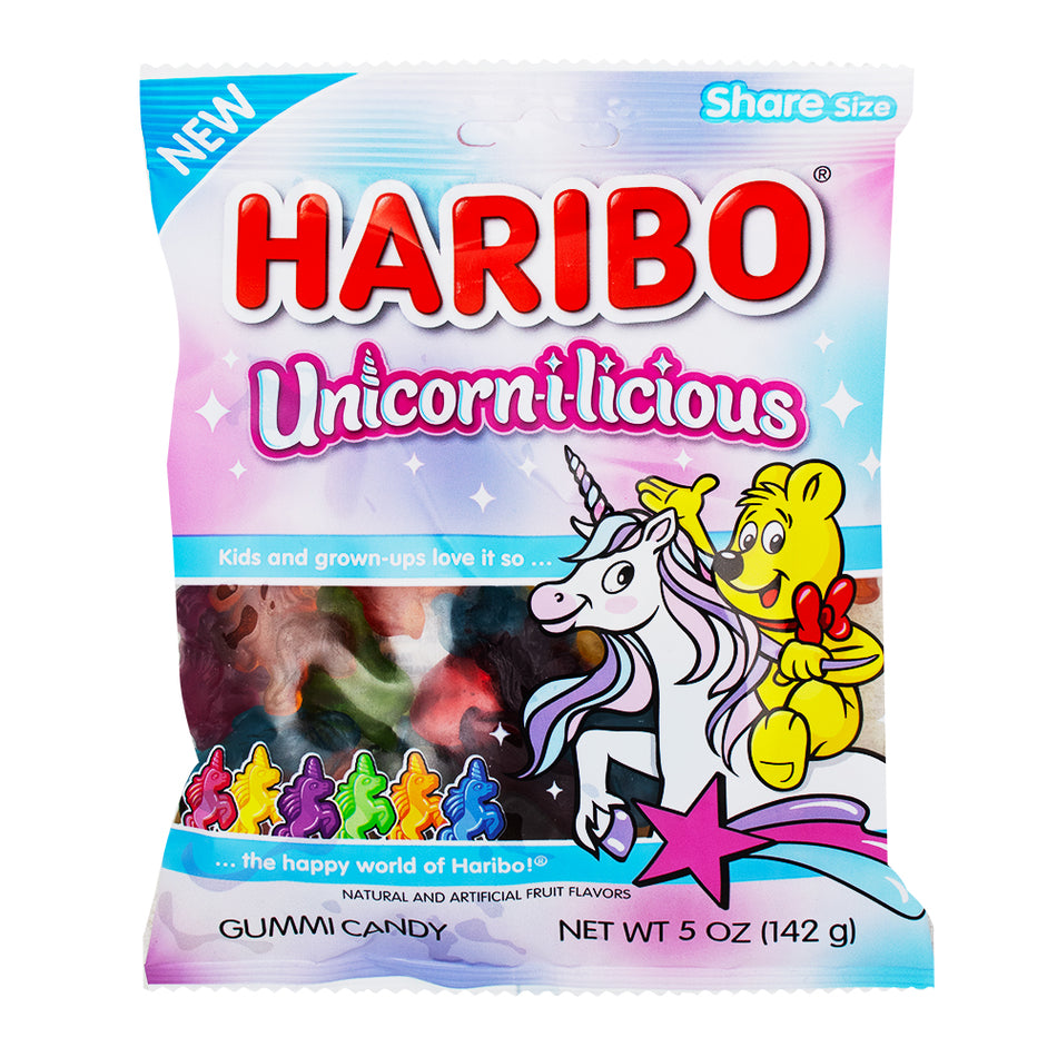 Haribo Unicorn-I-Licious 5oz - 12 Pack