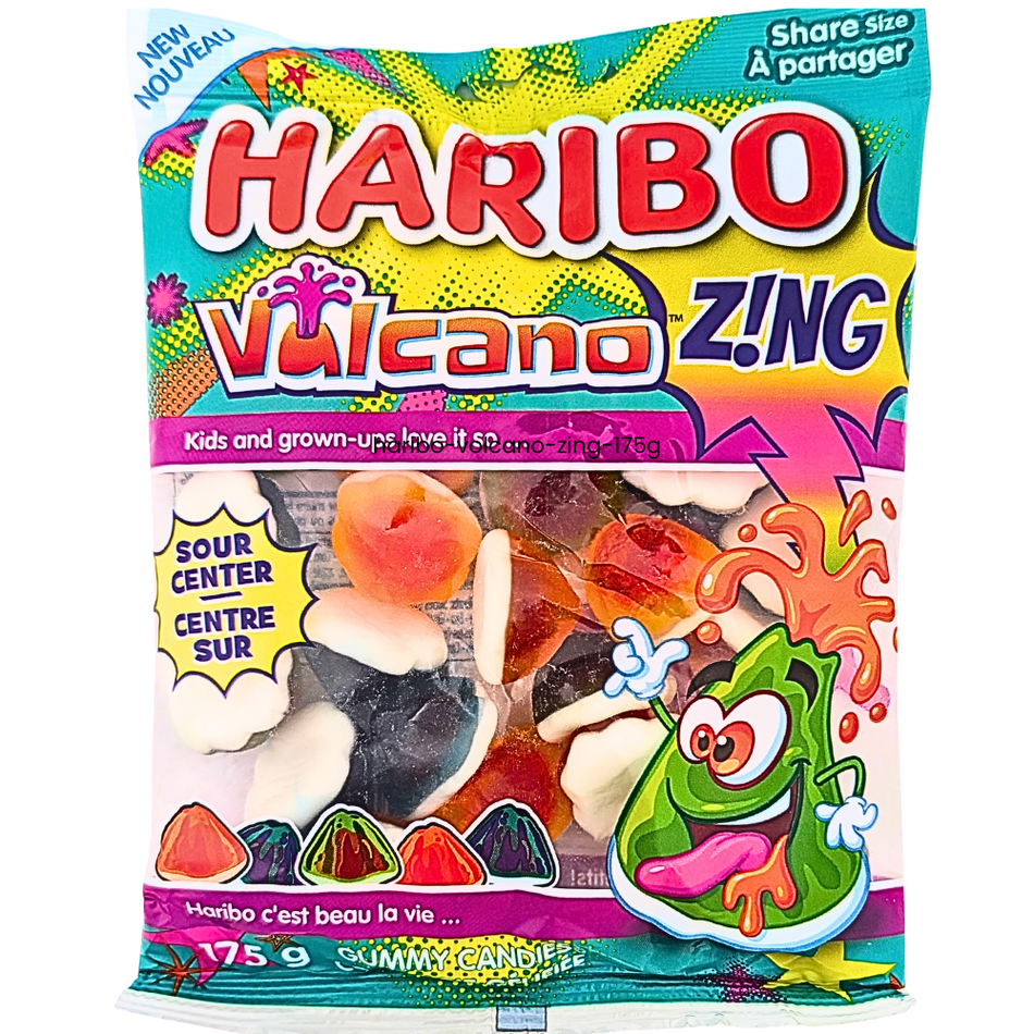 Haribo Volcano Zing 6oz - 12 Pack