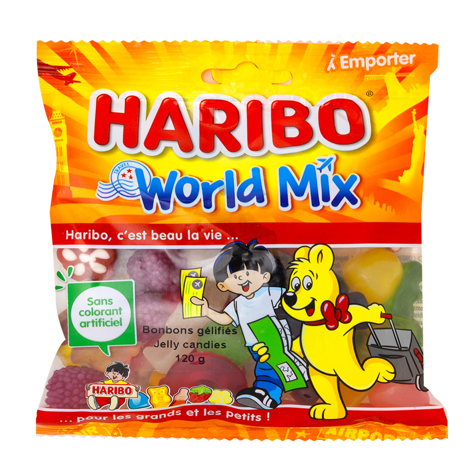 Haribo World Mix 120g - 30 Pack