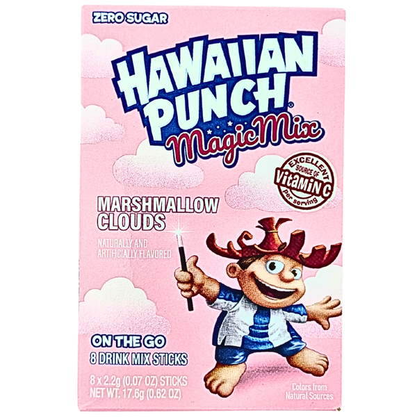 Hawaiian Punch Singles To Go Zero Sugar - Magic Mix Marshmallow Clouds 17.6g - 12 Pack