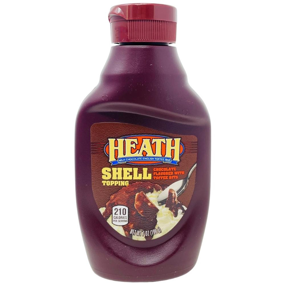 Heath Chocolate Toffee Shell Topping 7oz - 6 Pack