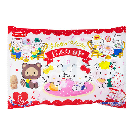 Hello Kitty Cookies 5 Pack (Japan) 105g - 18 Pack