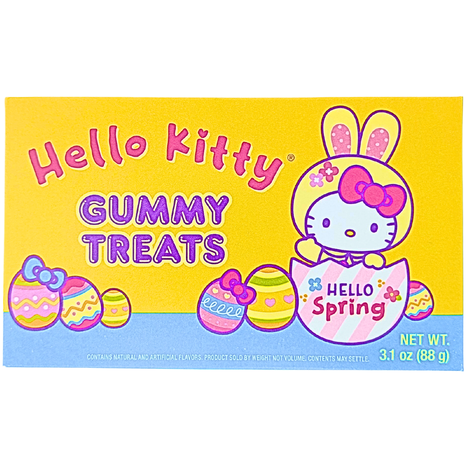 Hello Kitty Easter Gummy Treats Theatre Pack 3.1oz - 12 Pack