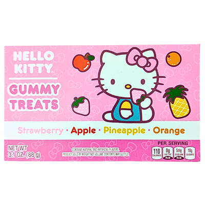 Hello Kitty Gummy Treats Theater Box 3.1oz - 12 Pack