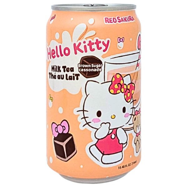 Hello Kitty Milk Tea Brown Sugar 310mL - 24 Pack