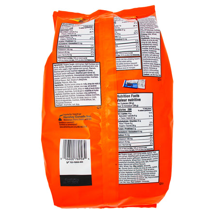 Hershey Assorted Chocolate Bars Mini's 100ct - 1 Bag  Nutrition Facts Ingredients