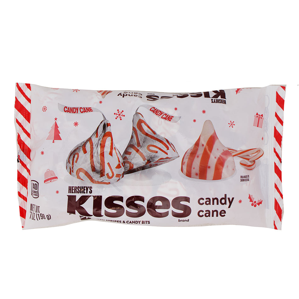 Hershey's Kisses Candy Cane 7oz - 12 Pack