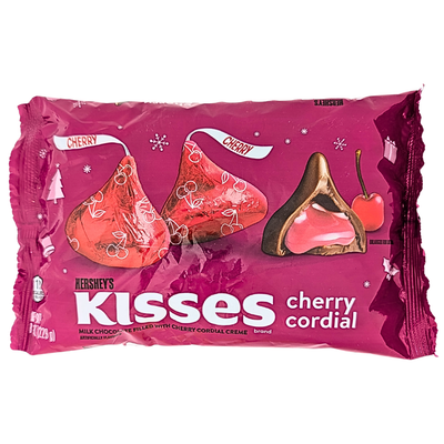 Hershey Kisses with Cherry Cordial Creme 8.07oz - 1 Pack
