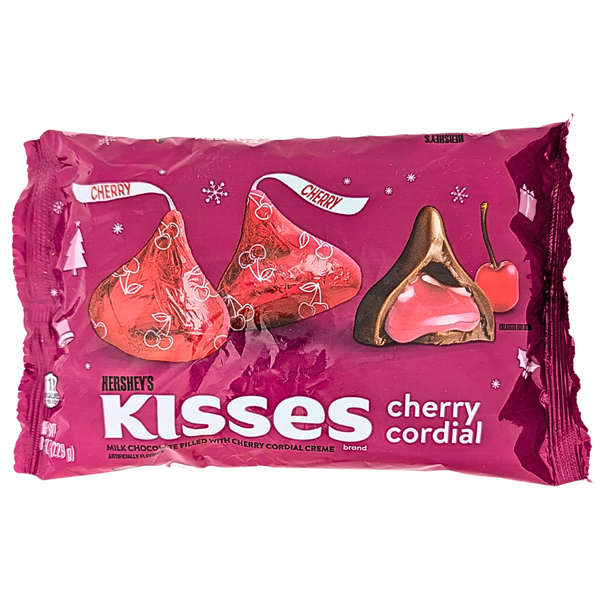 Hershey Kisses with Cherry Cordial Creme 8.07oz - 1 Pack