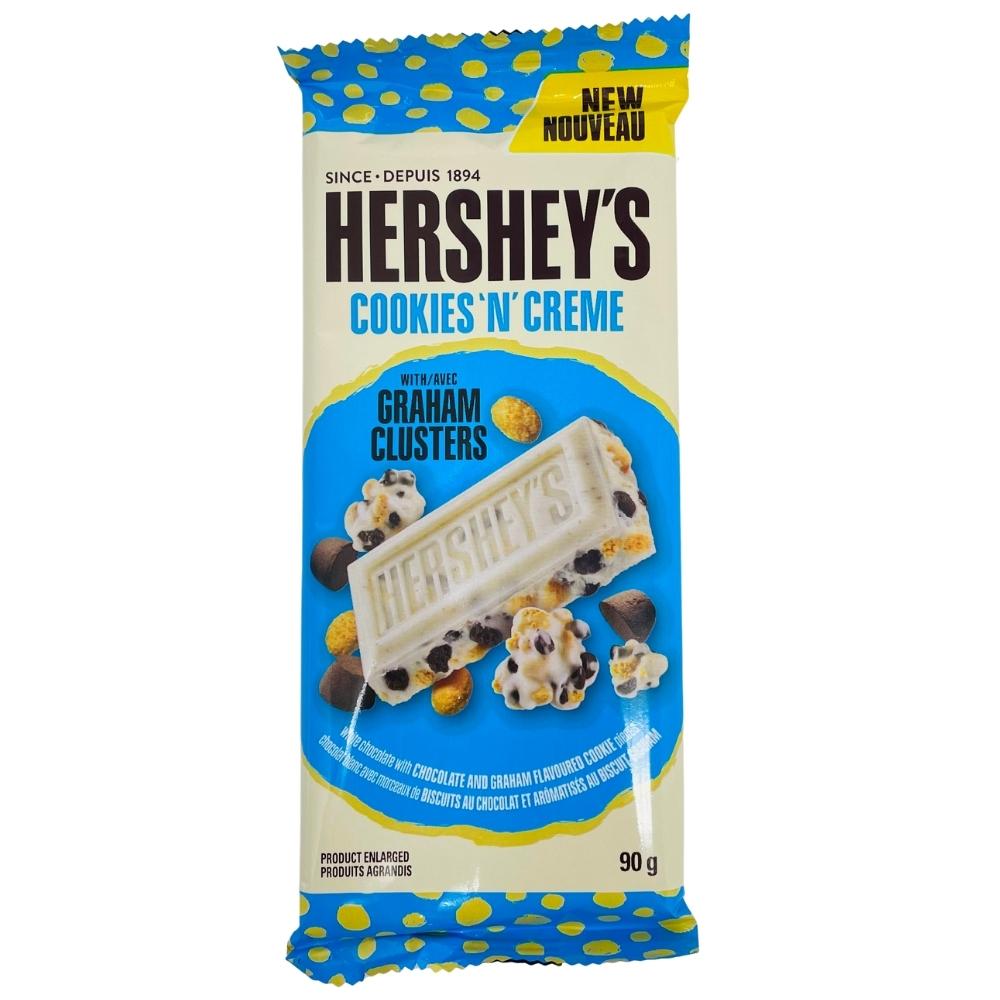 Hershey's Cookies and Creme with Graham Clusters 90g - 14 Pack
