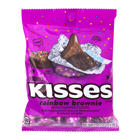 Hershey's Kisses Rainbow Brownie 119g - 12 Pack