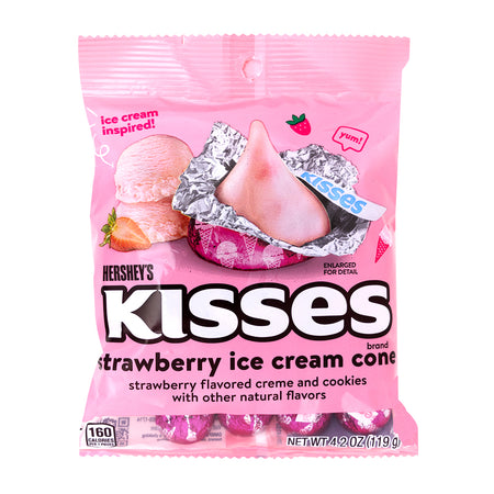 Hershey's Kisses Strawberry Ice Cream 119g - 12 Pack