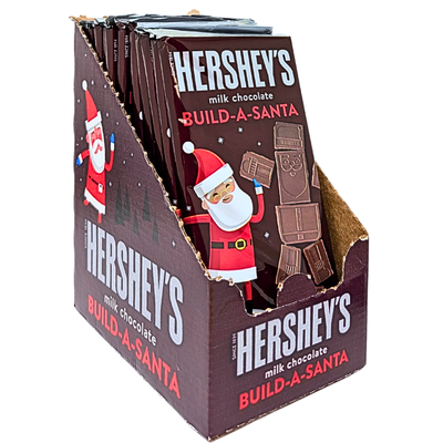 Hershey's Build-a-Santa Milk Chocolate Bar 4.32oz - 12 Pack