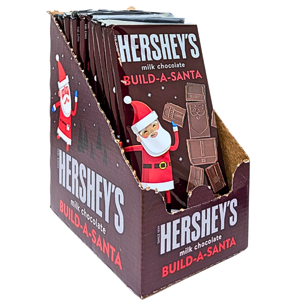 Hershey's Build-a-Santa Milk Chocolate Bar 4.32oz - 12 Pack